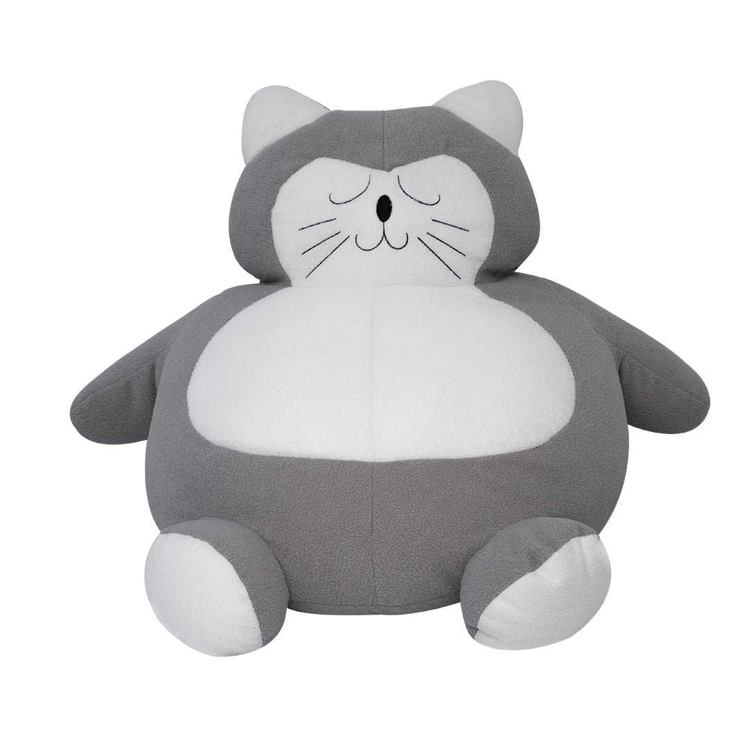 Sofá Tipo Puff “Gato Gris”