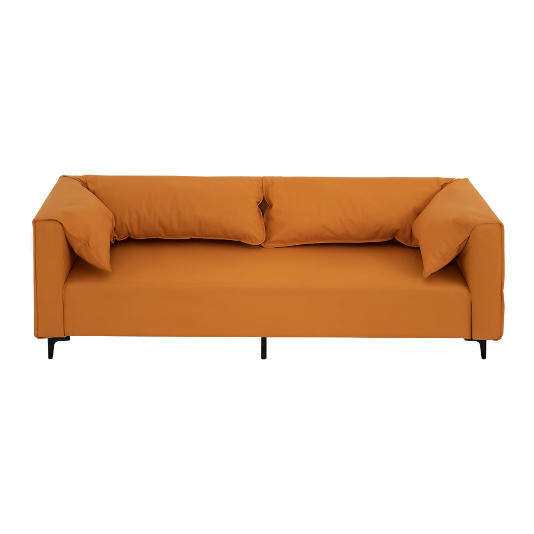 Sofá de 2 Plazas - Color Mostaza