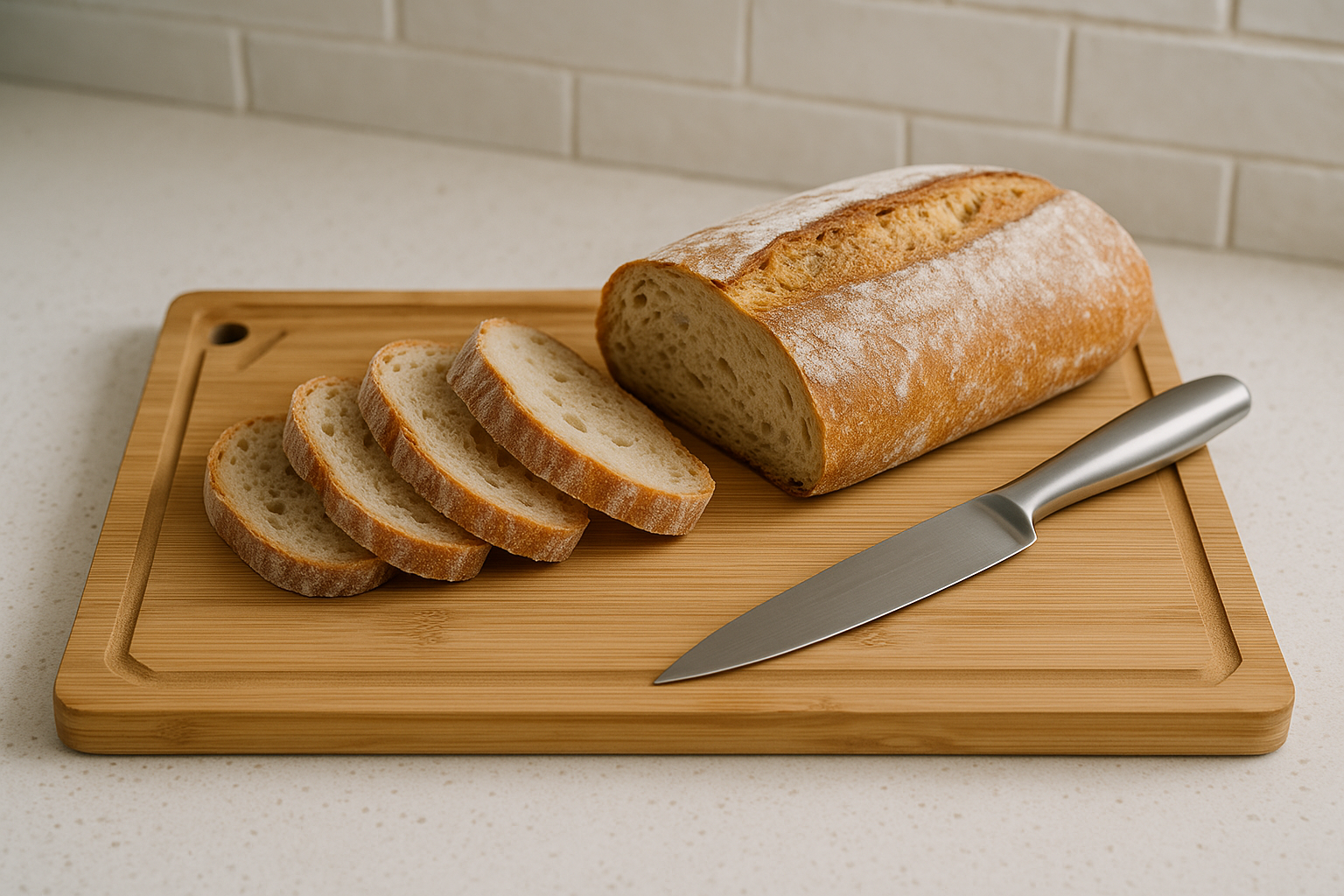 Tabla de Picar Rectangular - Madera