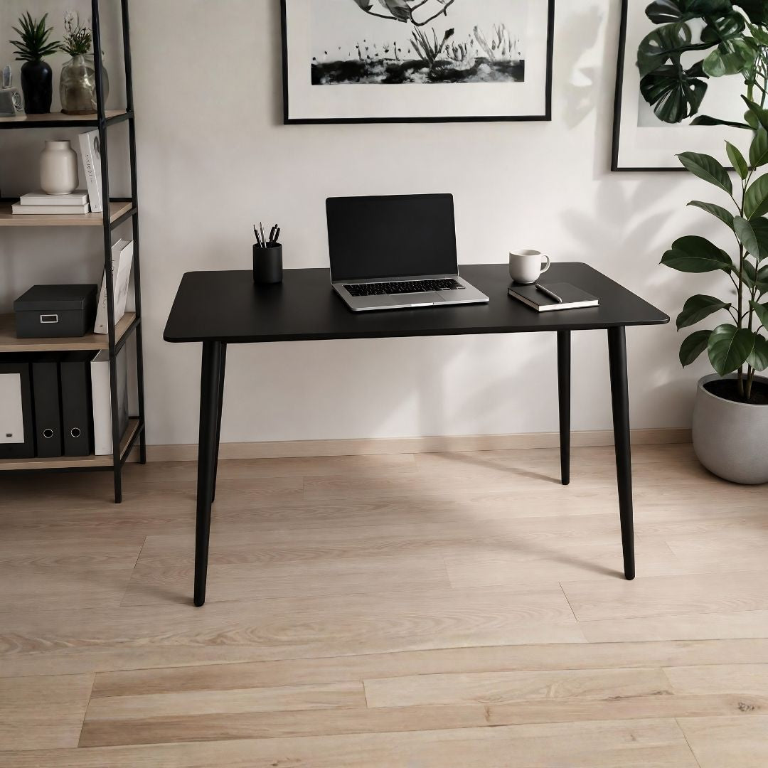 Mesa de Escritorio Negro - 120 cm