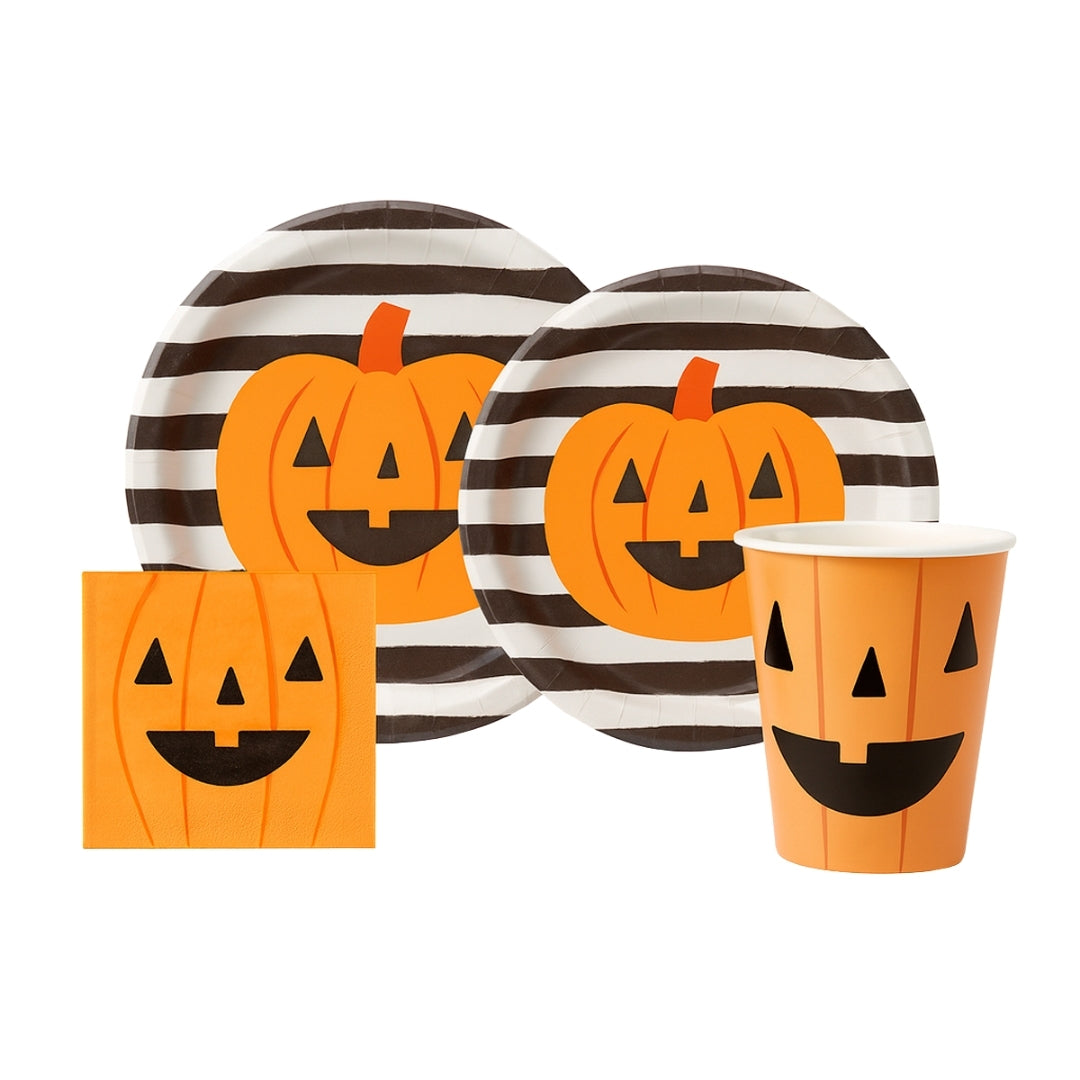 Set de Fiesta para Halloween - Calabaza