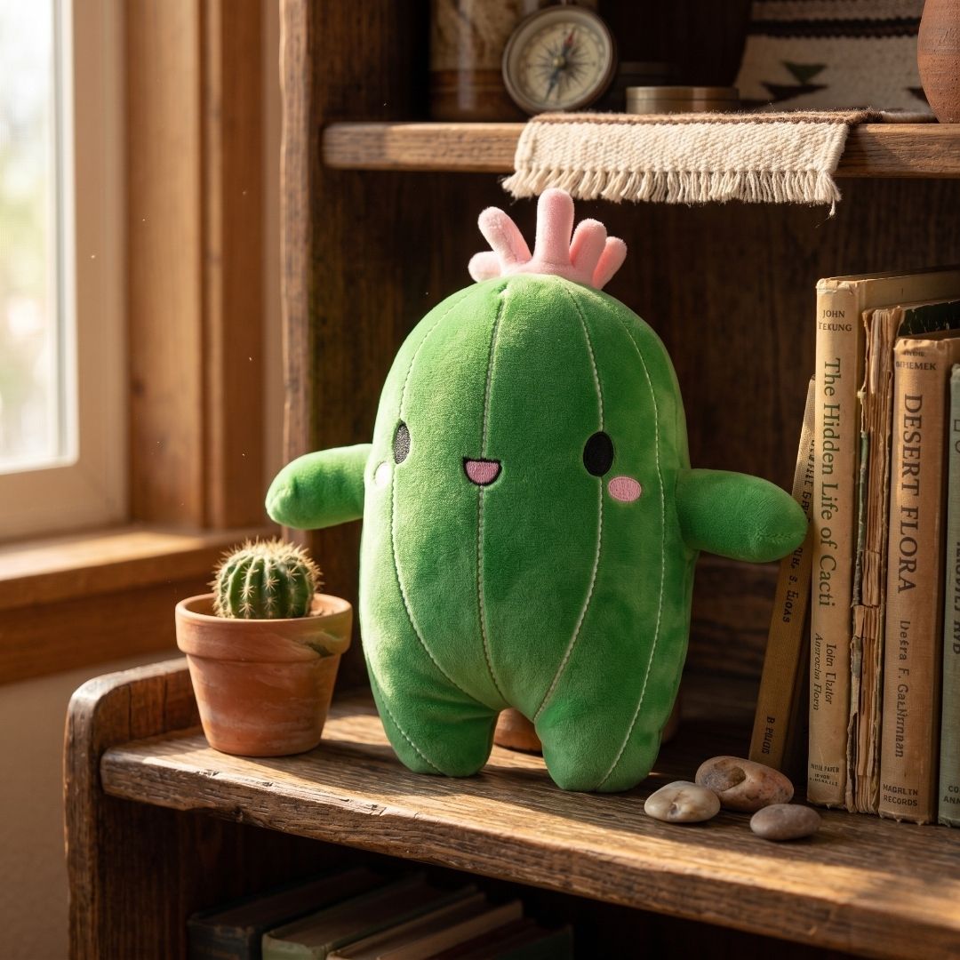 Muñeco de Peluche - Cactus con Carita Feliz