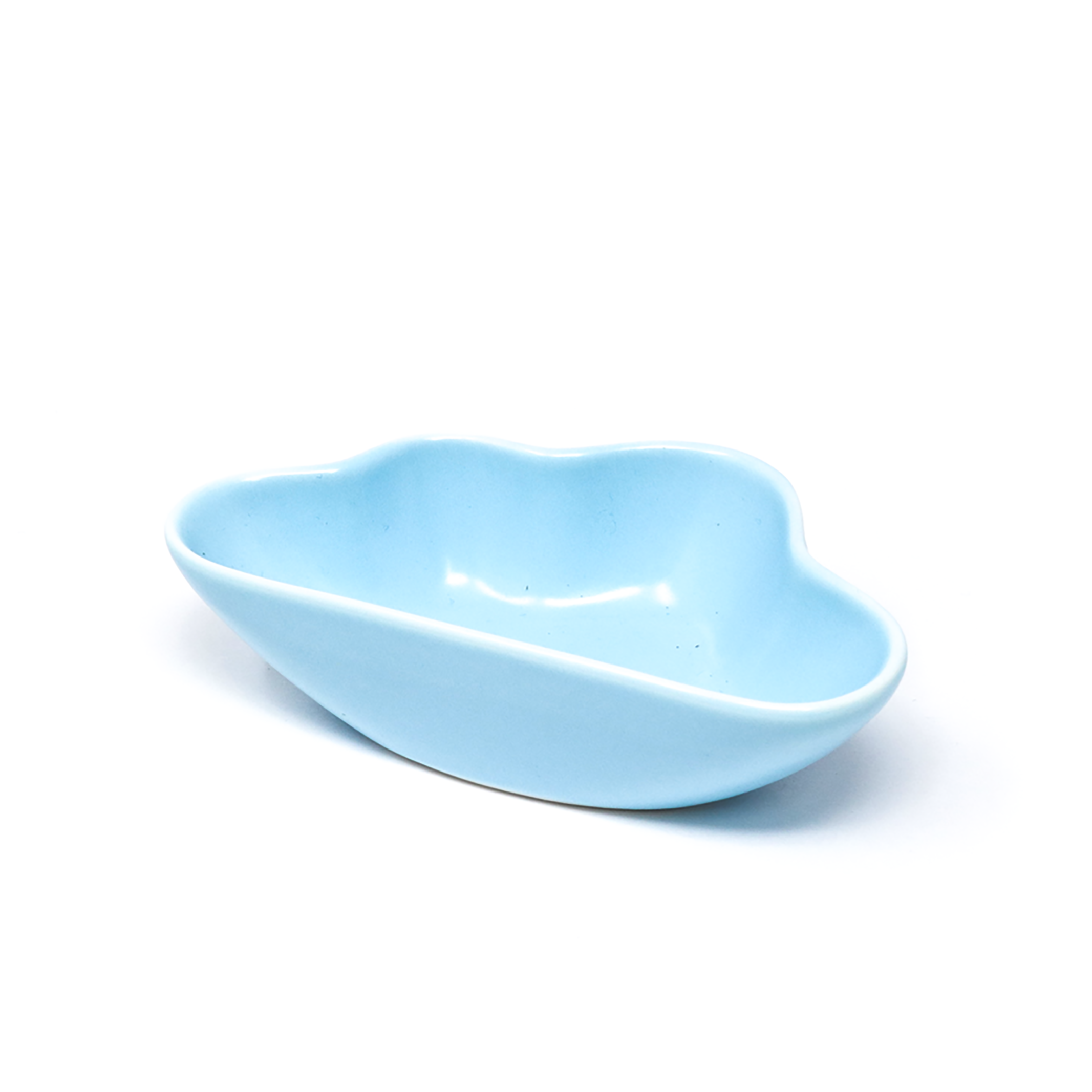 Plato Cerámica Nube Grande – Azul
