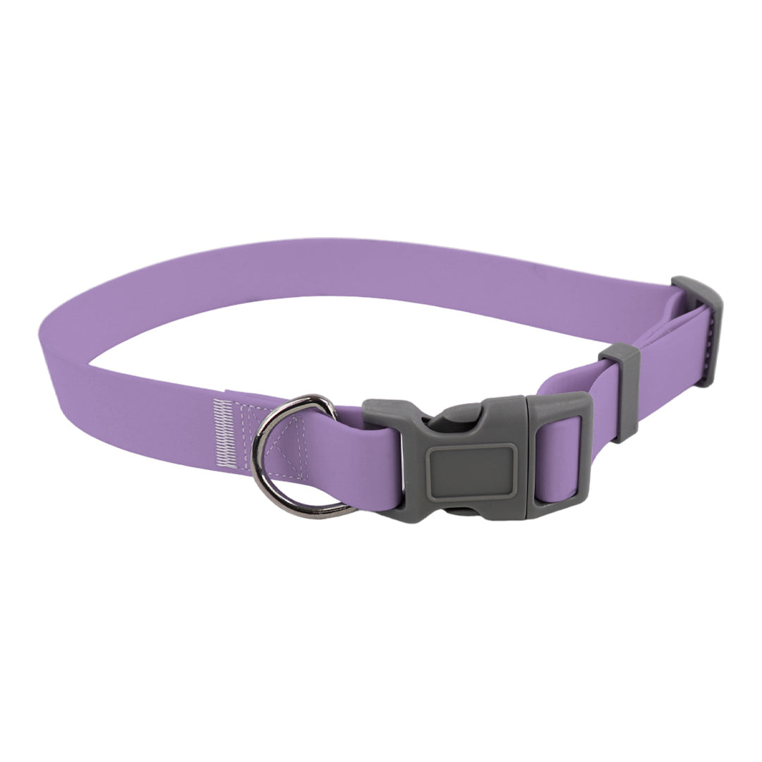 Collar para Perro de Silicón Morado - 45 cm