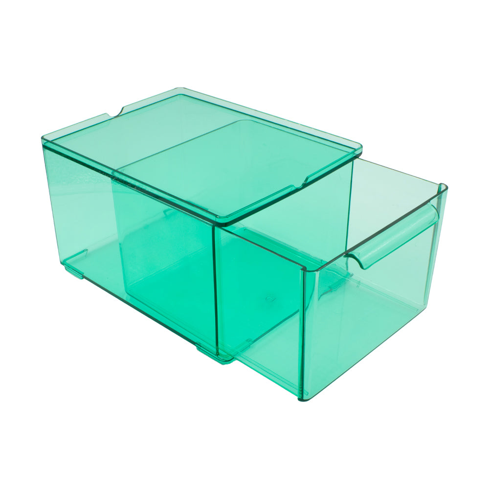 Caja Acrílico Transparente Verde