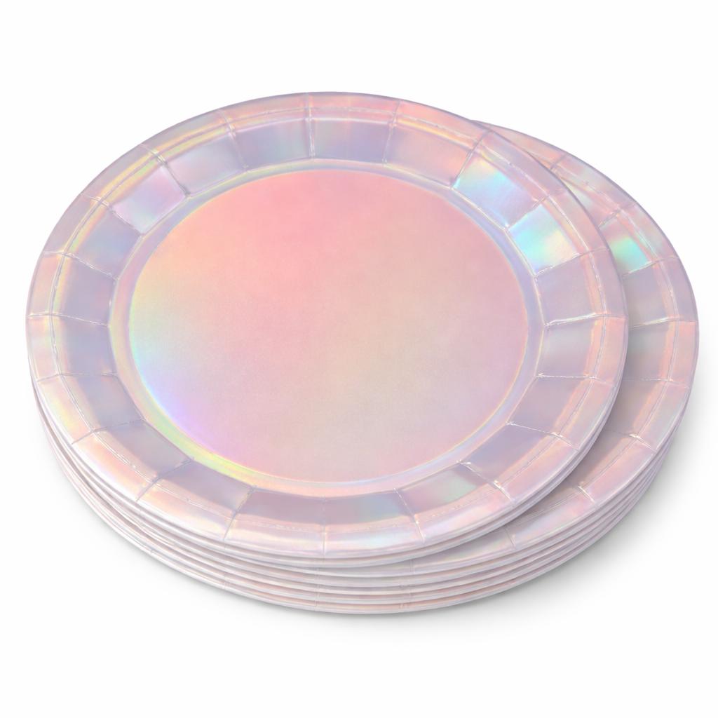 Plato 6" Tornasol 8 Piezas