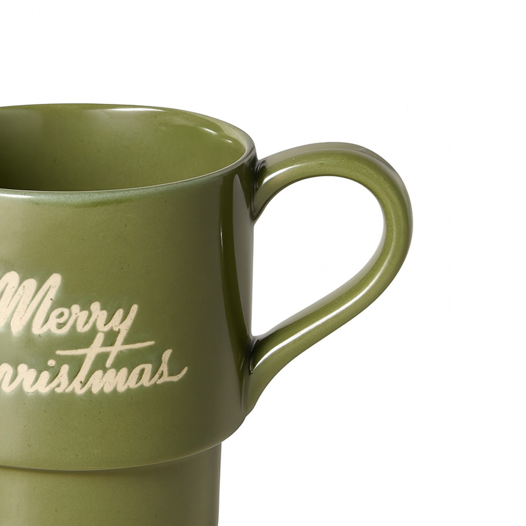 Set de 2 Tazas "Merry Christmas" - 410 ml