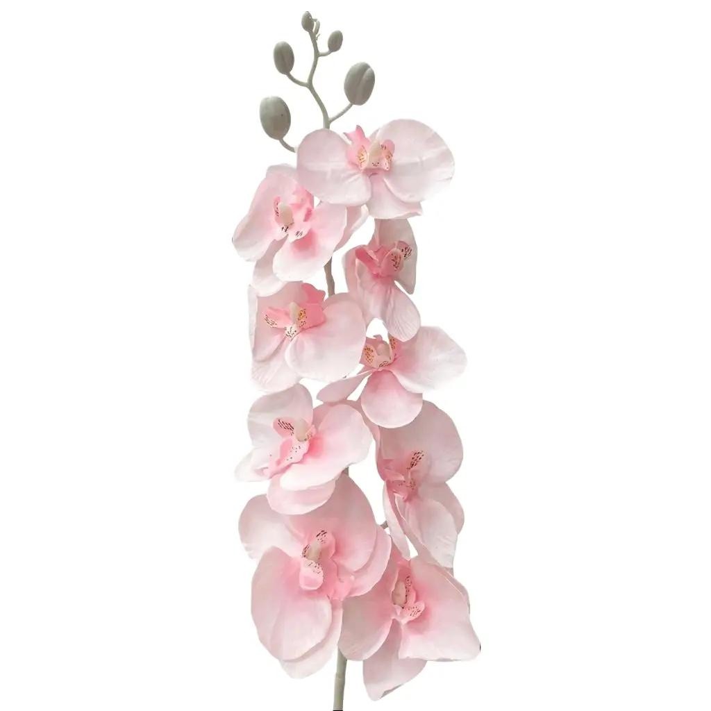 1 Vara de Flor Orquídea Color Rosa Claro