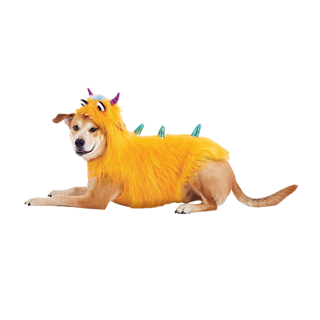 Disfraz Monstruo Peludo Amarillo - Perros Grandes