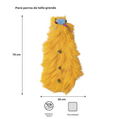 Disfraz Monstruo Peludo Amarillo - Perros Grandes