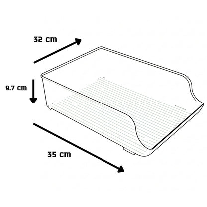 Dispensador de Latas Transparente Grande