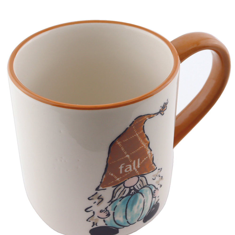 Taza Cerámica Gnomo de otoño -  600 ml