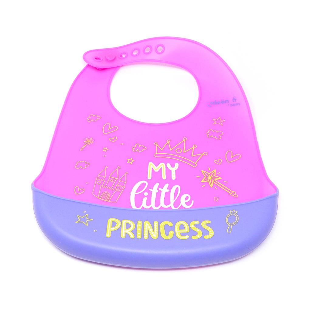 Babero de Silicona - "My Little Princess"