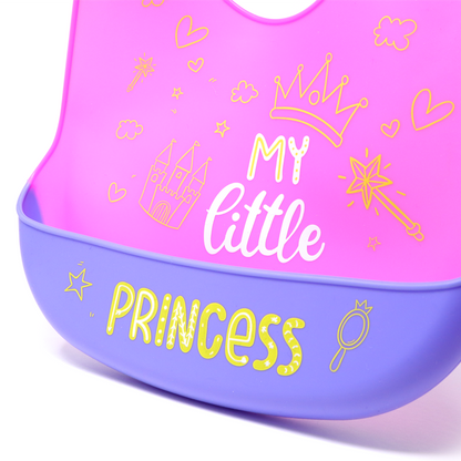 Babero de Silicona - "My Little Princess"