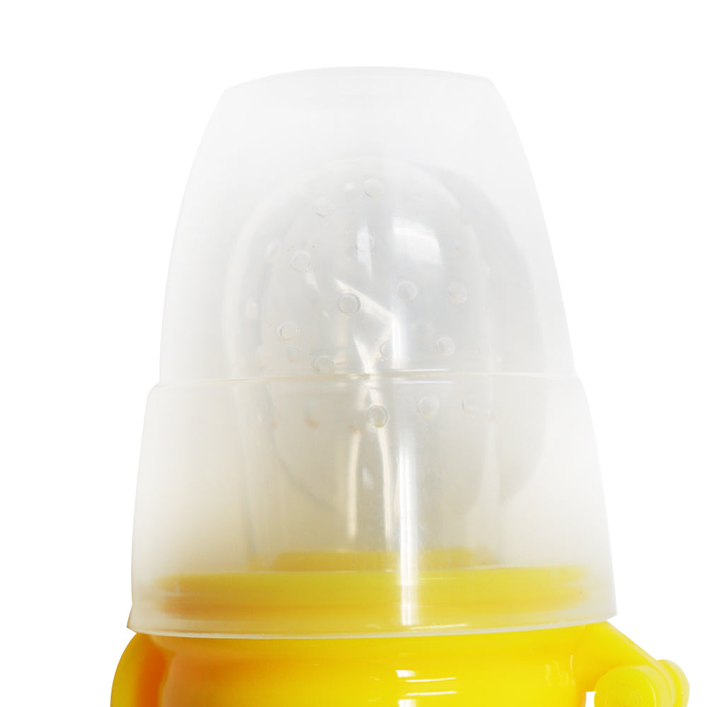 Chupón Mordedera de Frutas para Bebé – Color Amarillo Naranja