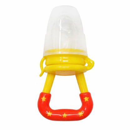 Chupón Mordedera de Frutas para Bebé – Color Amarillo Naranja