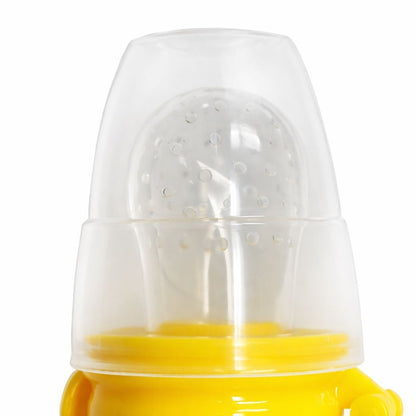 Chupón Mordedera de Frutas para Bebé – Color Amarillo Naranja