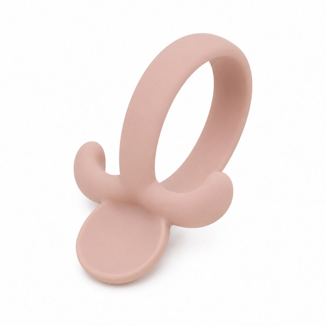Cubiertos de Silicona Rosa - Cuchara y Tenedor