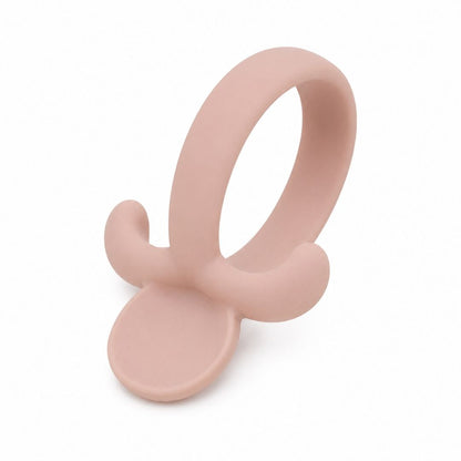 Cubiertos de Silicona Rosa - Cuchara y Tenedor