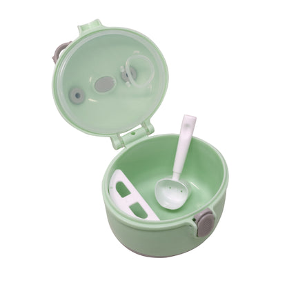 Dispensador Portátil de Leche en Polvo Bebé - Cuchara y Nivelador