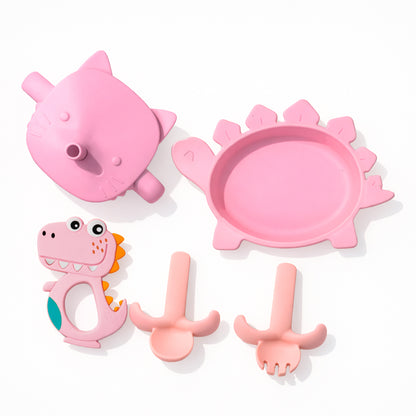 Set de Alimentación para Bebé 3 Piezas de Silicón