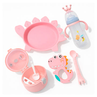 Set Completo de Alimentación Bebé 5 Piezas Silicón