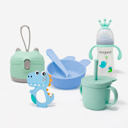 Set Completo de Alimentación Bebé 5 Piezas Silicón