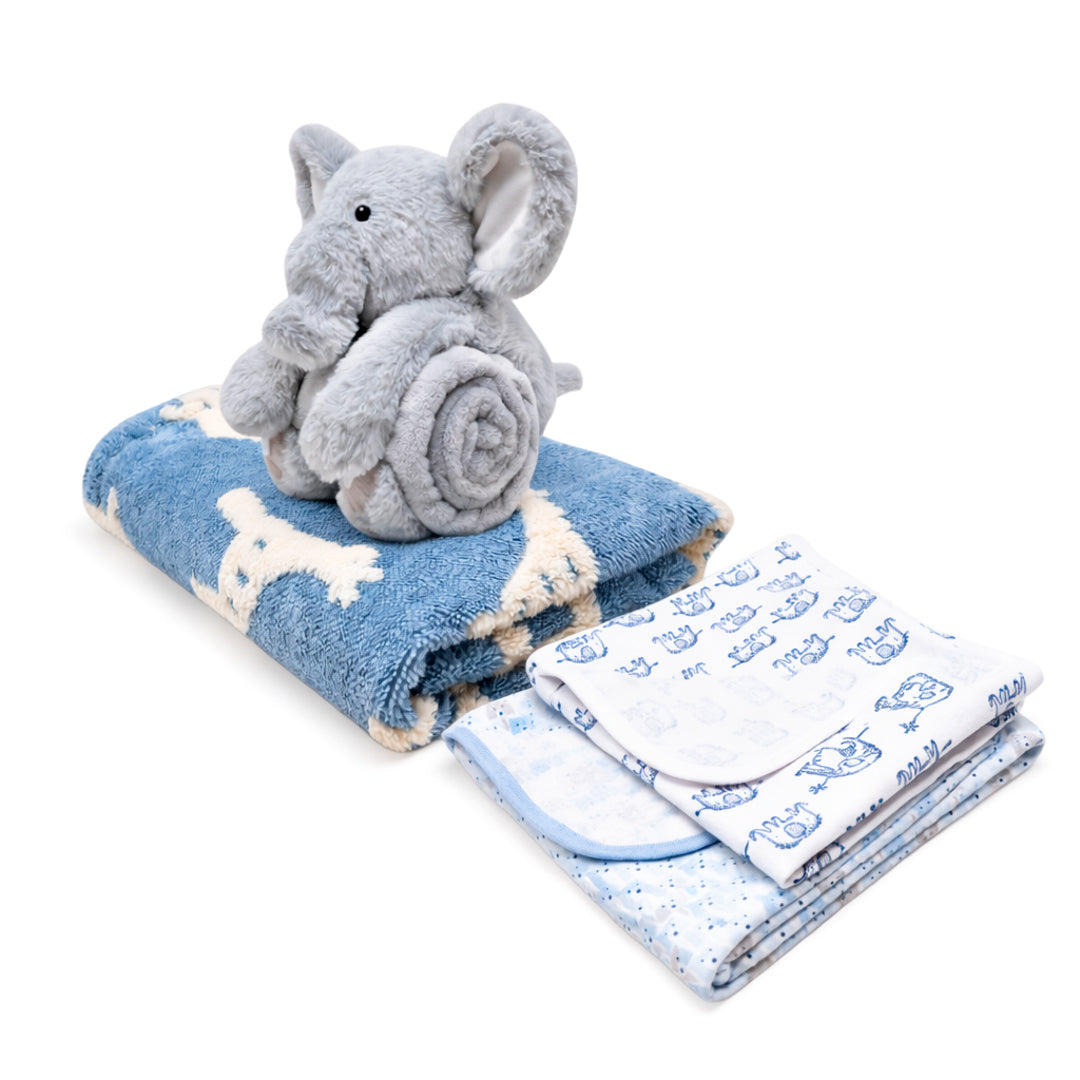 Set de Frasadas para Bebé 3 Piezas con Peluche