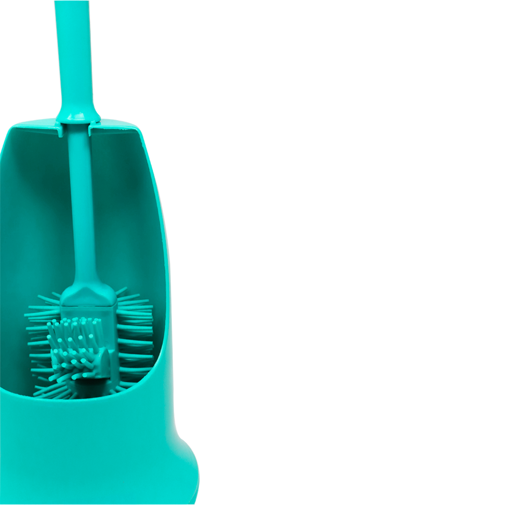 Cepillo para Baño con Portaescobilla - Varios Colores