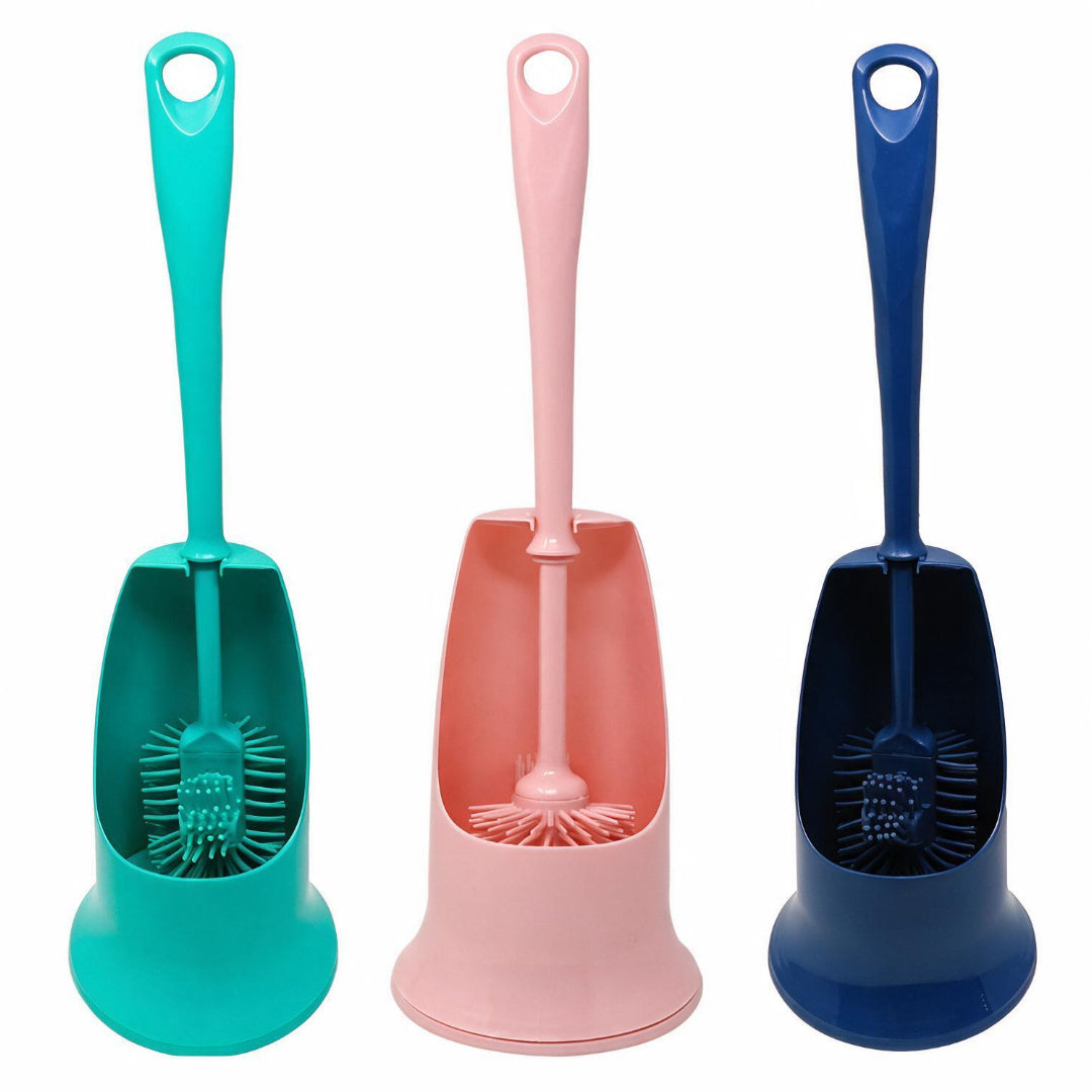 Cepillo para Baño con Portaescobilla - Varios Colores