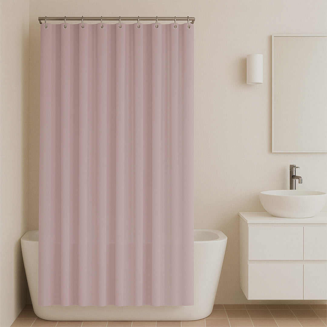 Cortina para Baño - Color Rosa