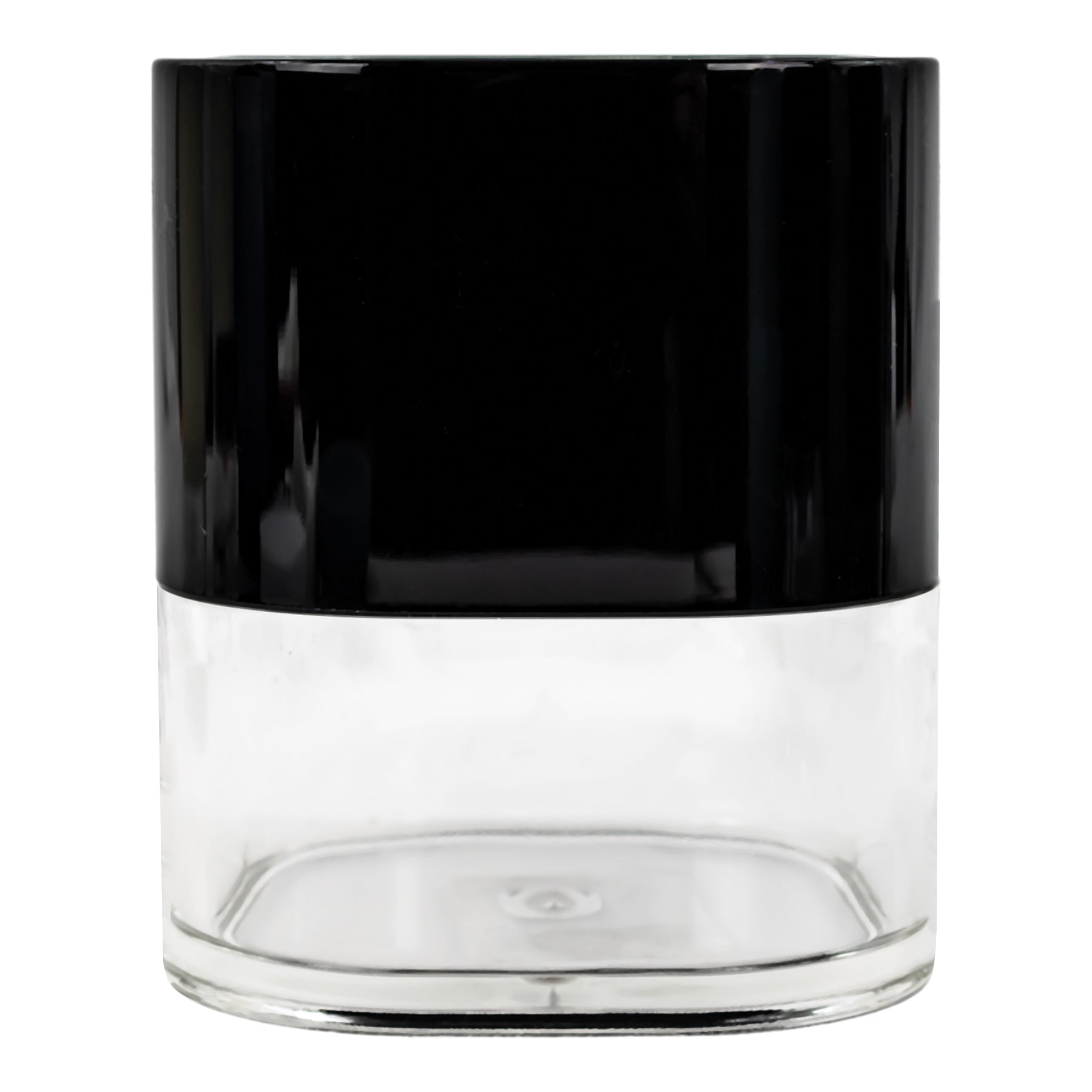 Set de Accesorios para Baño Negro/Transparente Acrílico -  5 Piezas