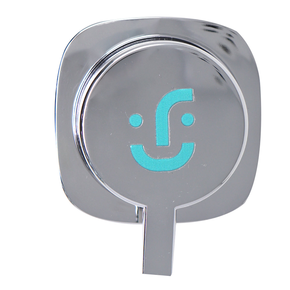 Dispensador Blanco C/Tapa Plata