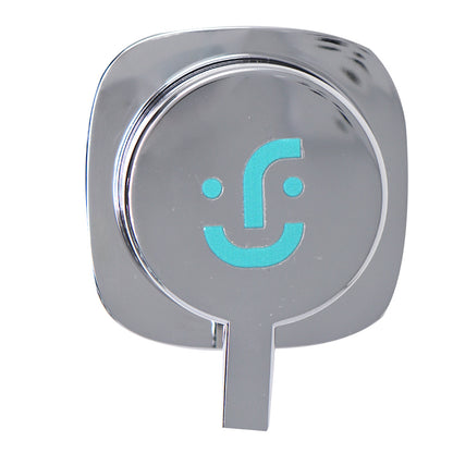 Dispensador Blanco C/Tapa Plata