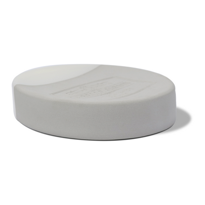 Jabonera Ovalada de Cerámica 13 cm Estilo Minimalista
