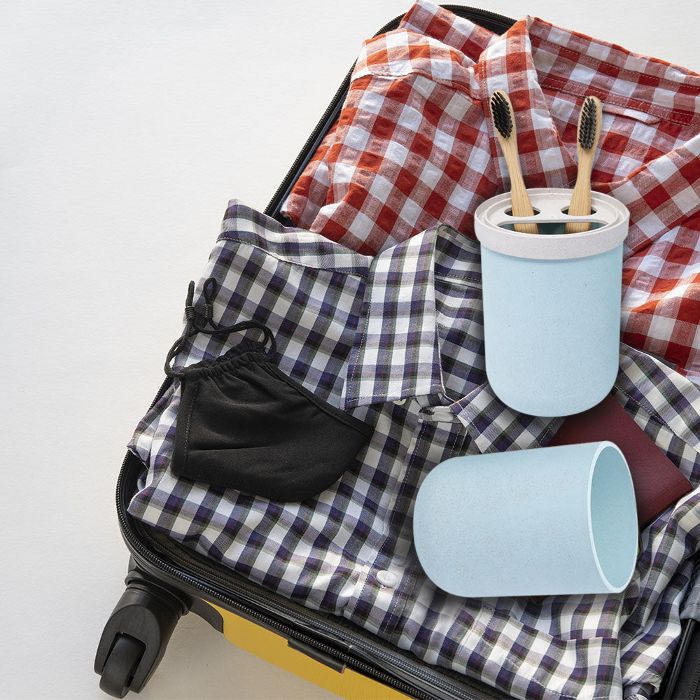 Organizador Dental de Viaje Ecofriendly - Azul