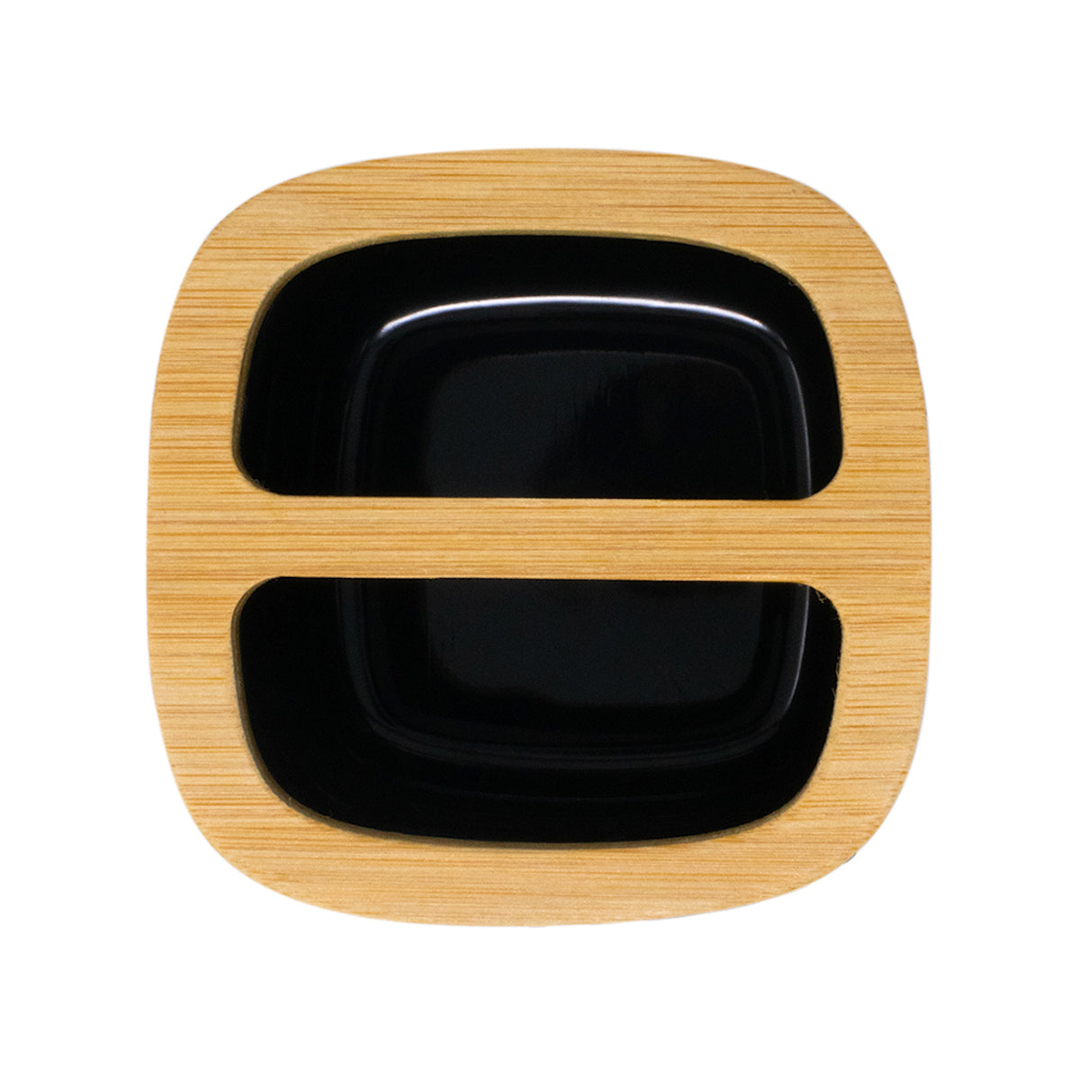 Organizador Dental de Bambú - Negro