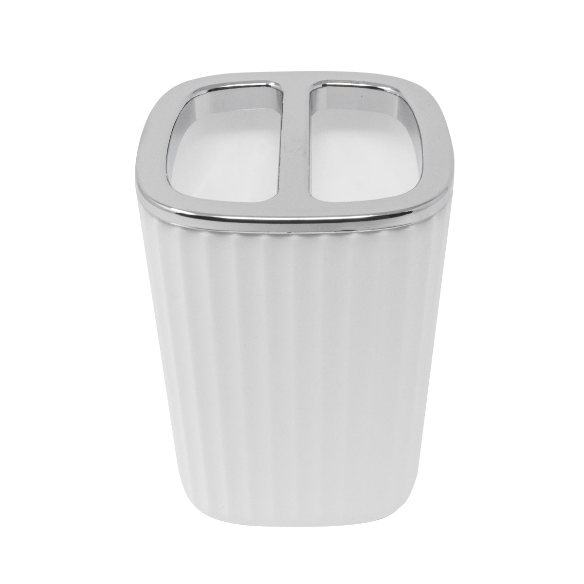 Organizador Dental de Bambú - Blanco