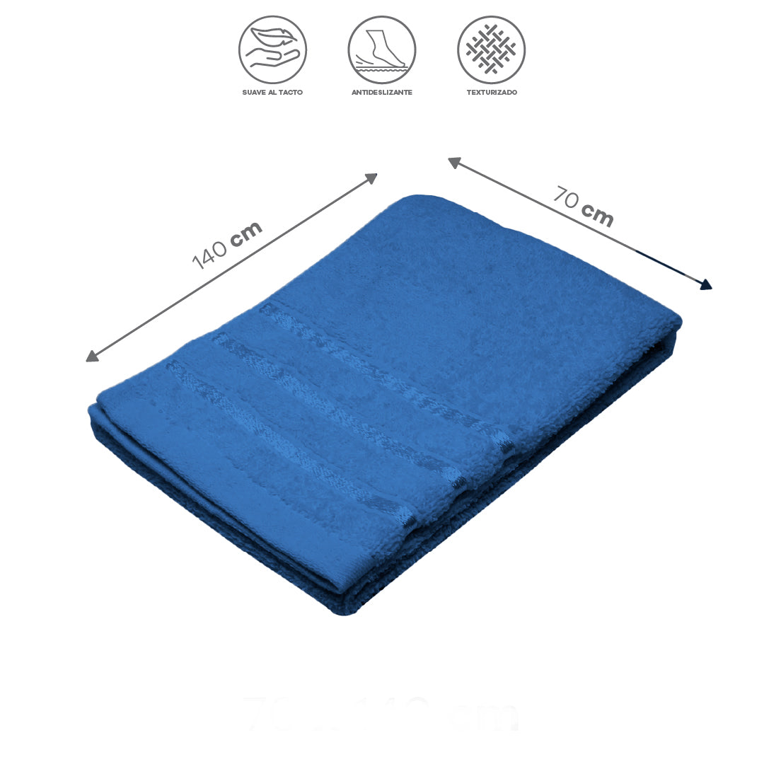 Toalla para Baño Azul Marino - 70x140 cm