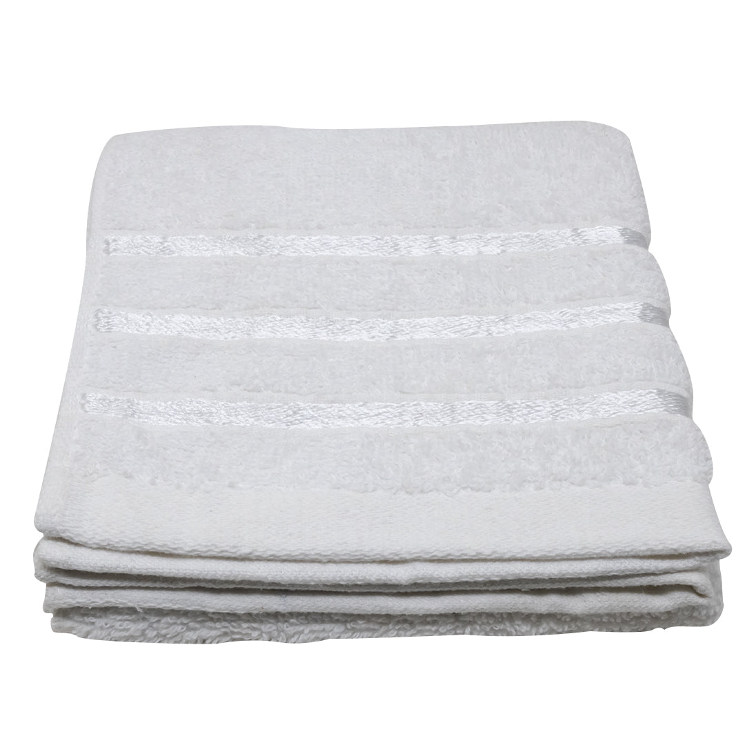 Set de 3 Toallas de Baño Grande Premium 70x140 cm - Color Blanca