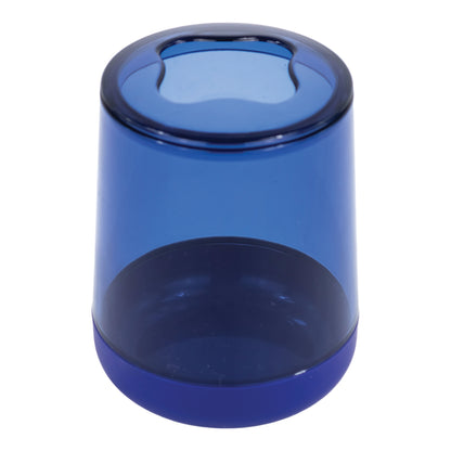Set de Accesorios para Baño Azul Transparente - 4 Piezas