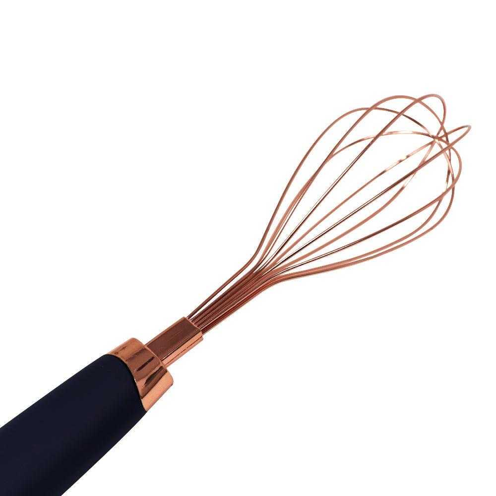 Batidor de Globo,  Varillas de Acero Inoxidable con Mango Ergonómico de | 28.4 cm