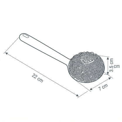 Cepillo de Cocina Largo Multiusos con Esponja 22 cm