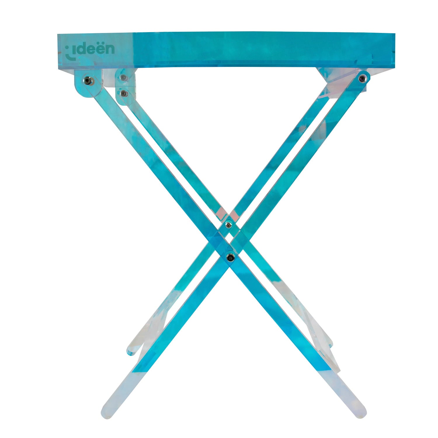 Charola Acrílico Tornasol con Base Plegable