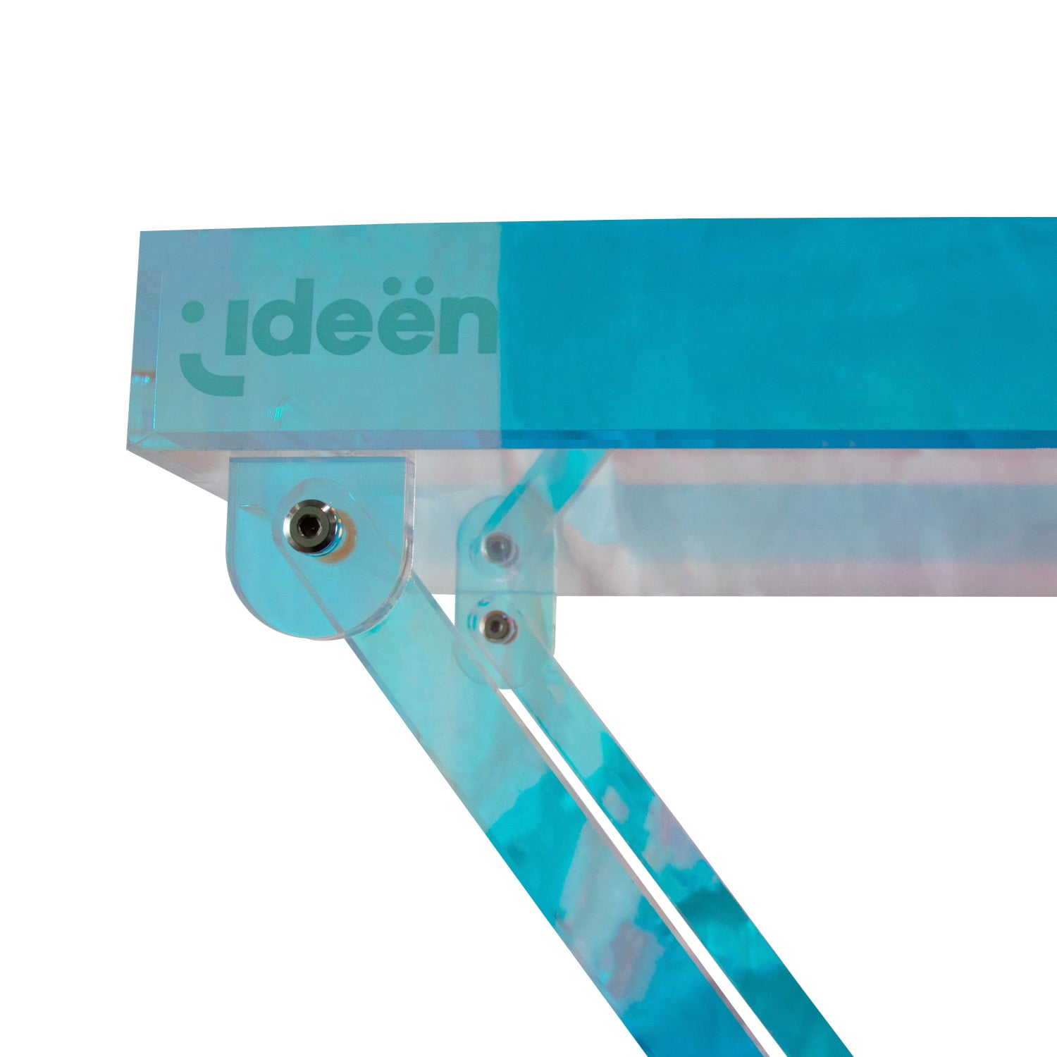 Charola Acrílico Tornasol con Base Plegable