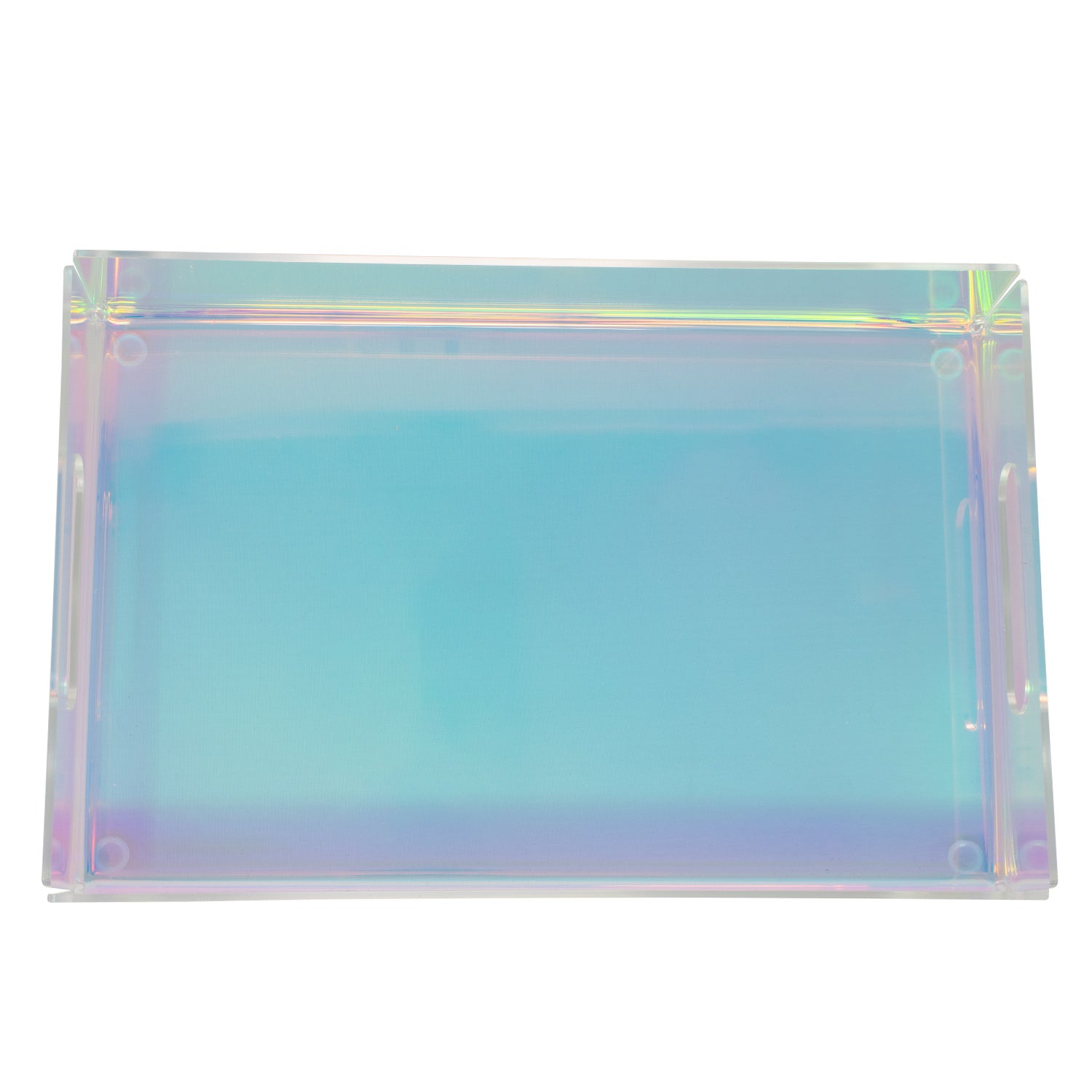Caja Organizadora con Asas - Acrílico Tornasol
