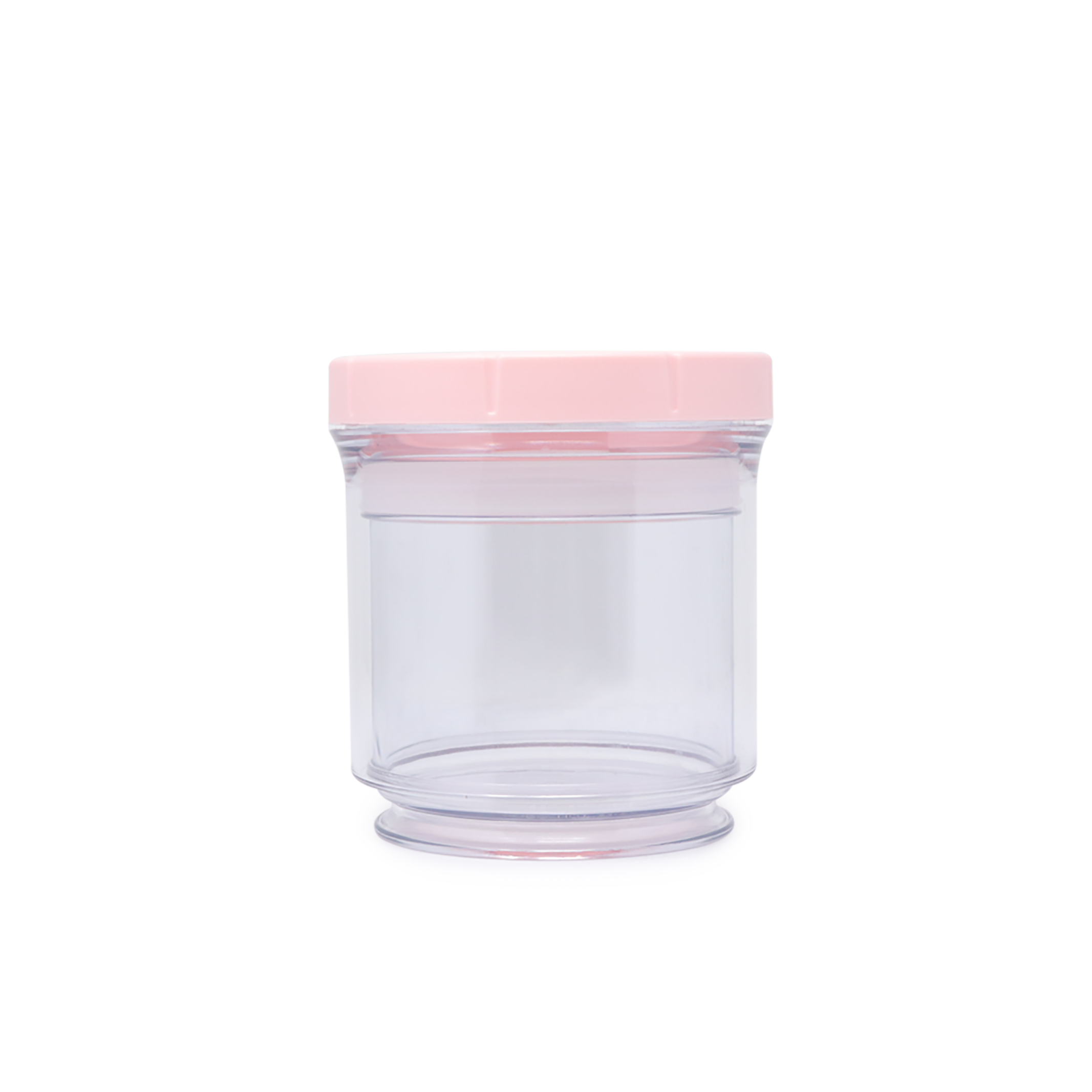 Contenedor Expandible de Plástico - Tapa Rosa