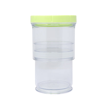 Contenedor Expandible de Plástico - Verde Limón
