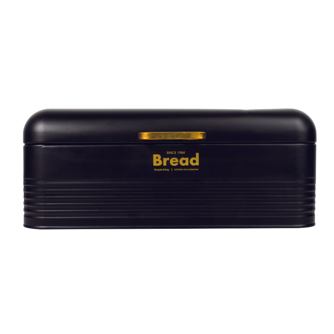 Recipiente Contenedor Metálico Negro - Panera