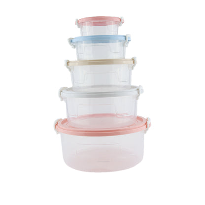 Set de 5 Tuppers para Comida – Prácticos y Diferente Tamaño
